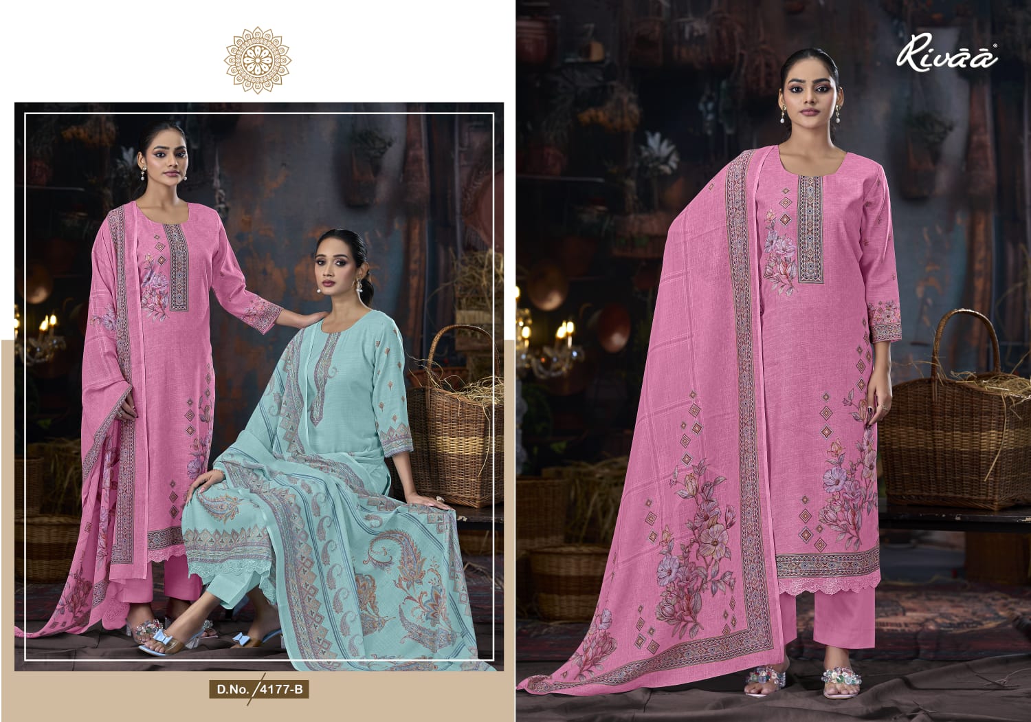 Amara Rivaa Linen Pant Style Suits Wholesale