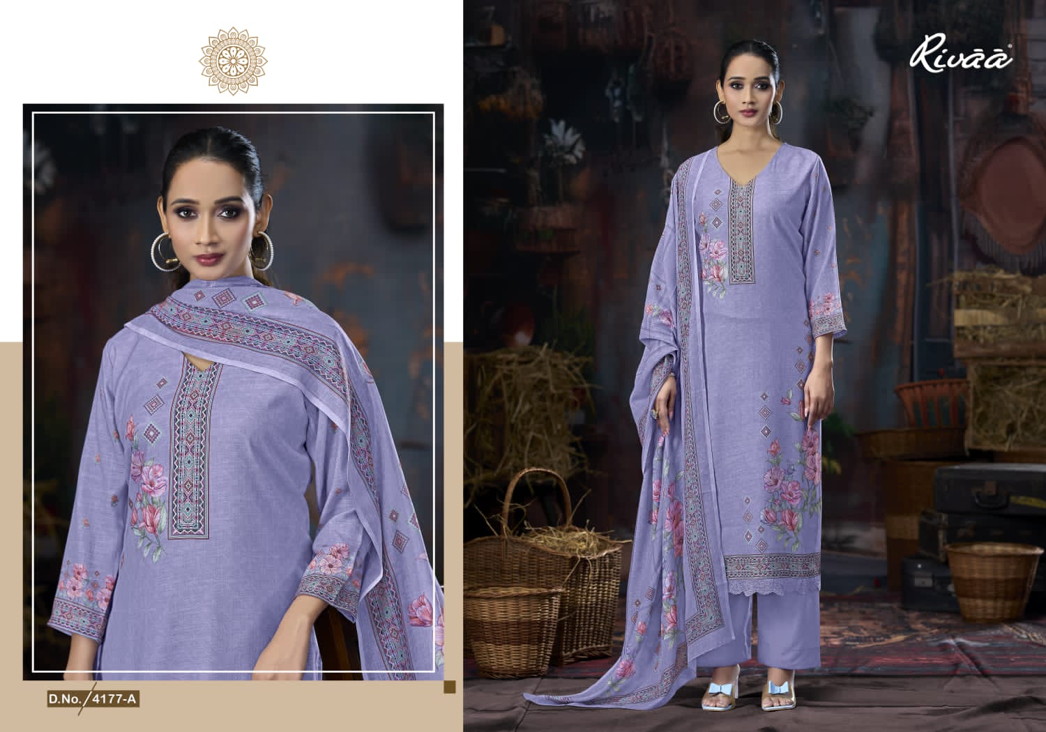 Amara Rivaa Linen Pant Style Suits Wholesale