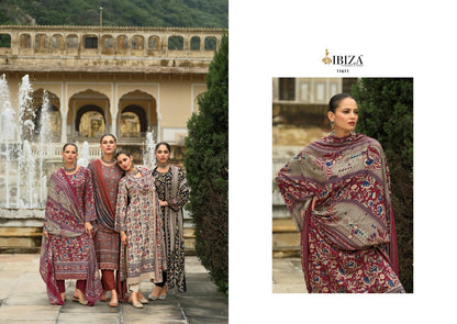 Amara Vol 3 Ibiza Viscose Pashmina Suits Wholesaler India