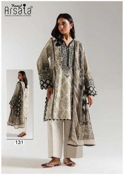 Amara Vol 4 Arsala Fashion Mix Cotton Karachi Salwar Suits Manufacturer India