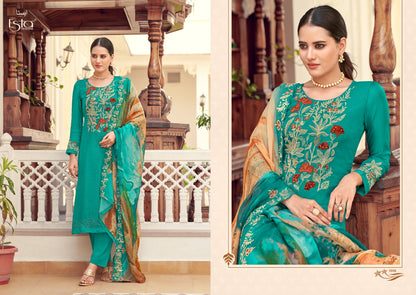 Amaris Esta Designs Organza Pant Style Suits Manufacturer Ahmedabad