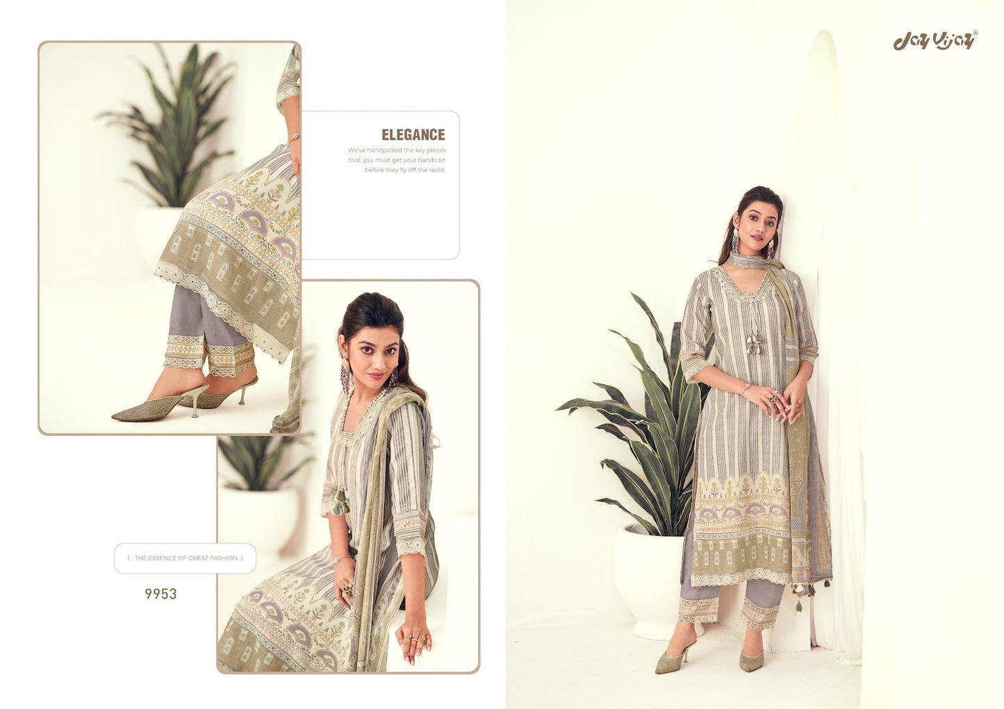 Amaris Jay Vijay Pure Linen Pant Style Suits Supplier India