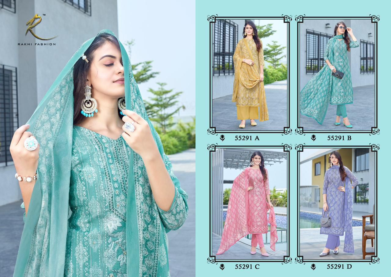 Amarjaa Rakhi Fashion Viscose Modal Pant Style Suits Exporter Ahmedabad