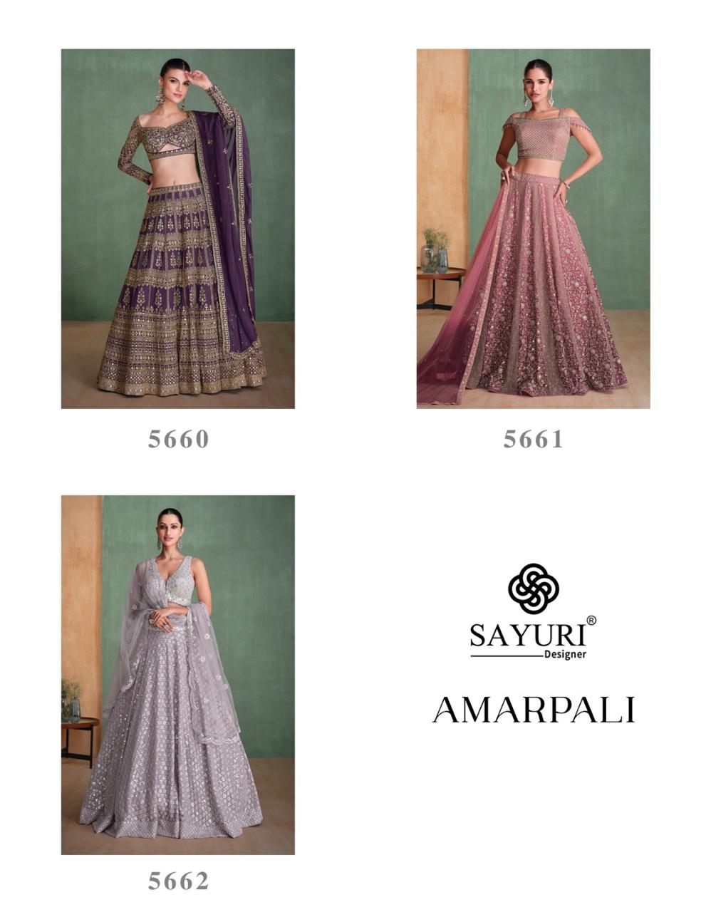 Amarpali Sayuri Georgette Readymade Lehenga Choli Manufacturer