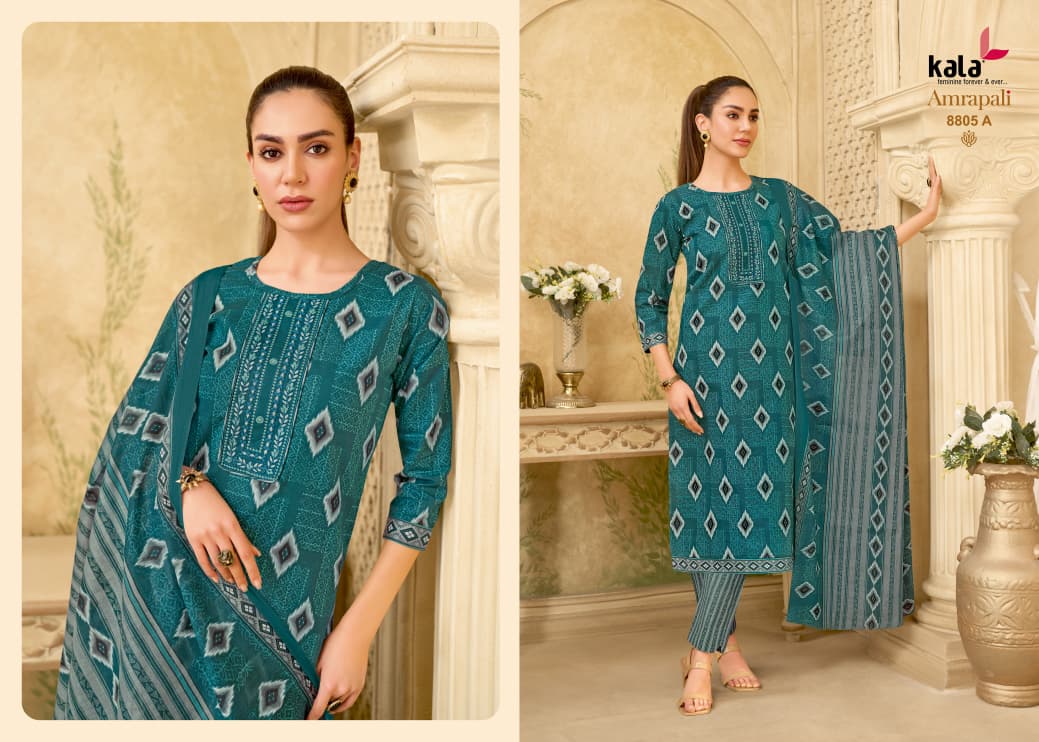 Amarpali Vol 2 Kala Readymade Cotton Pant Suits Wholesale Rate