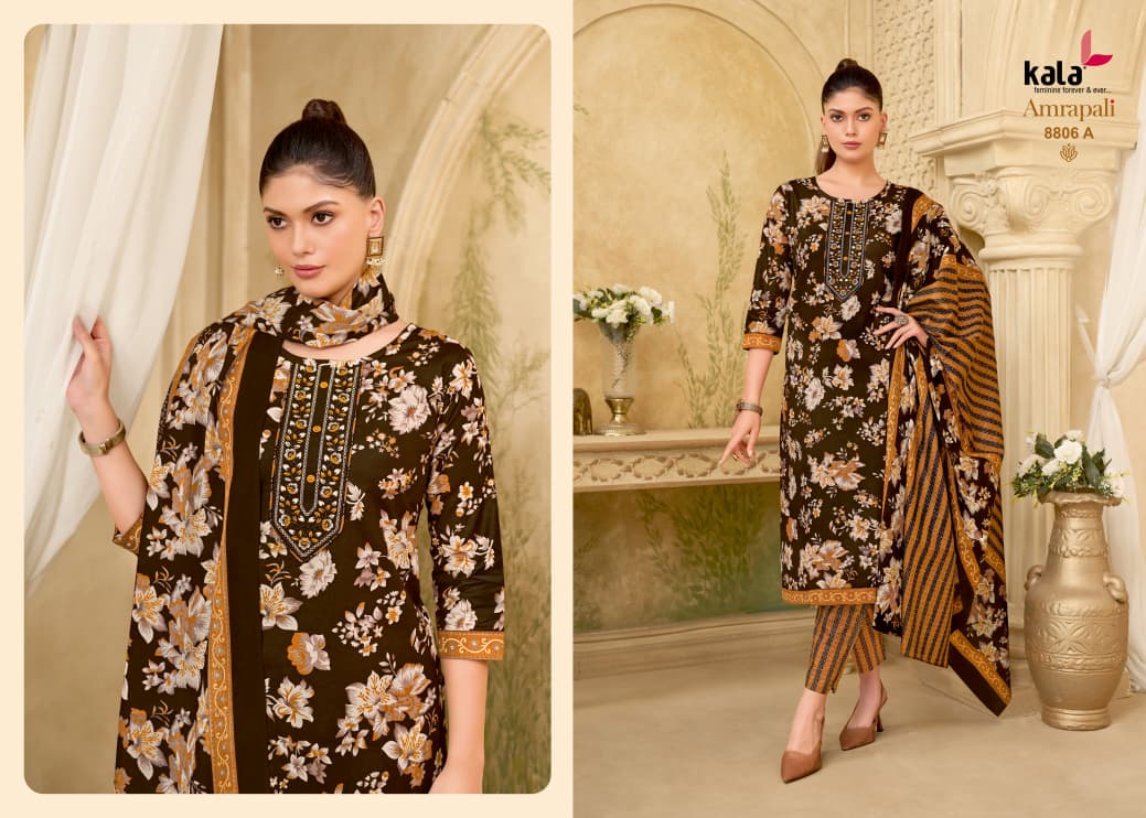 Amarpali Vol 2 Kala Readymade Cotton Pant Suits Wholesale Rate