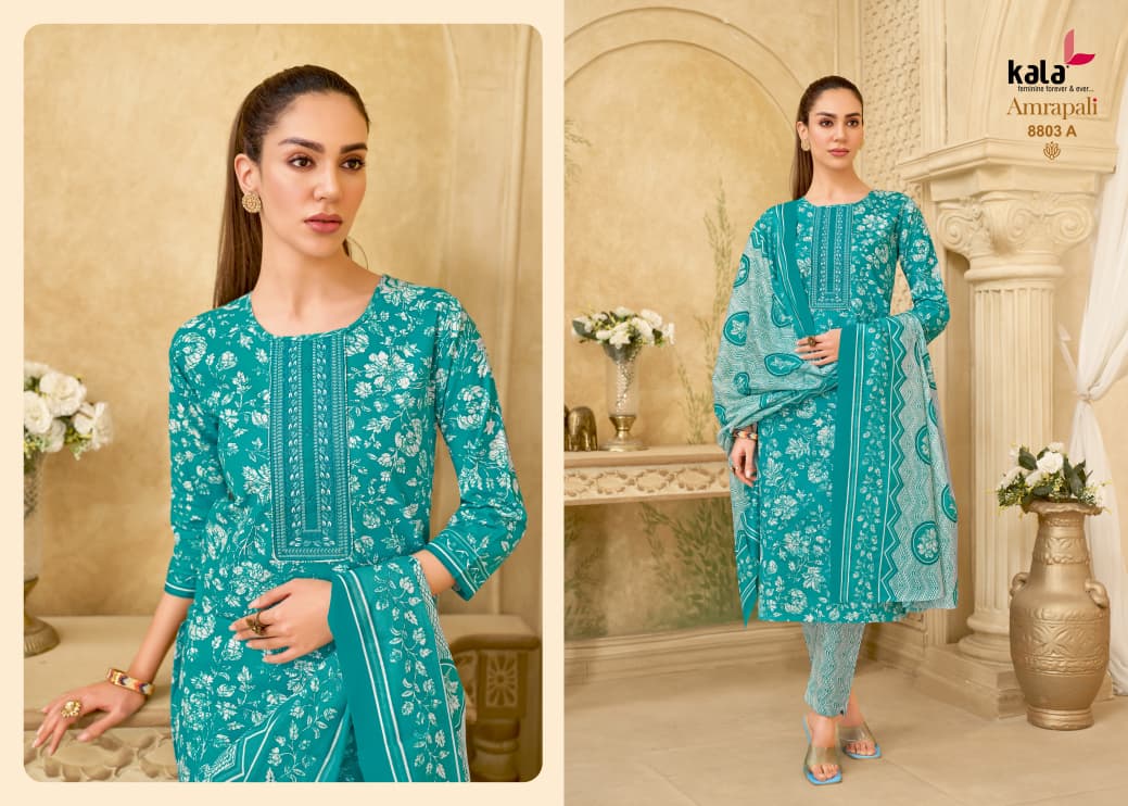 Amarpali Vol 2 Kala Readymade Cotton Pant Suits Wholesale Rate