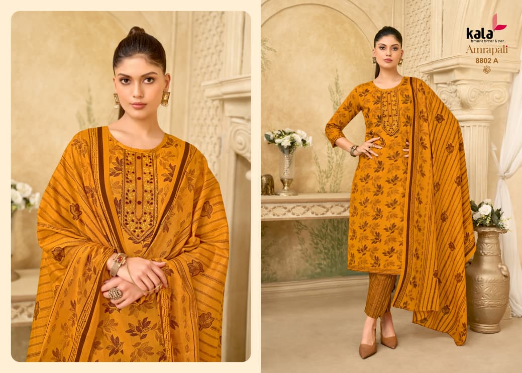 Amarpali Vol 2 Kala Readymade Cotton Pant Suits Wholesale Rate