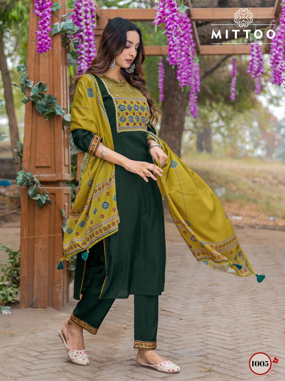 Amayaa Mittoo Modal Readymade Pant Style Suits Manufacturer