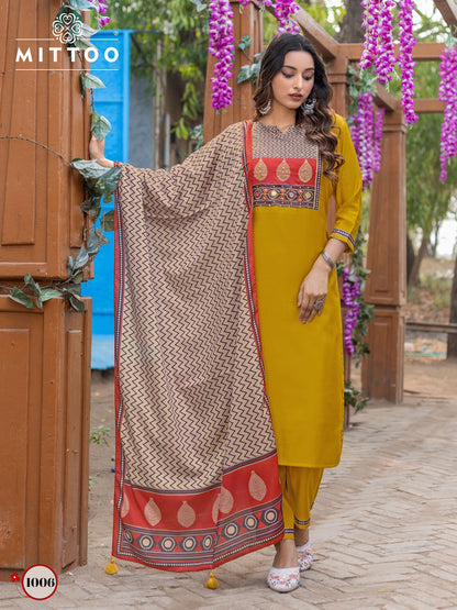 Amayaa Mittoo Modal Readymade Pant Style Suits Manufacturer