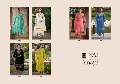 Amaya Prm India Pure Cotton Pakistani Readymade Suits Manufacturer Ahmedabad