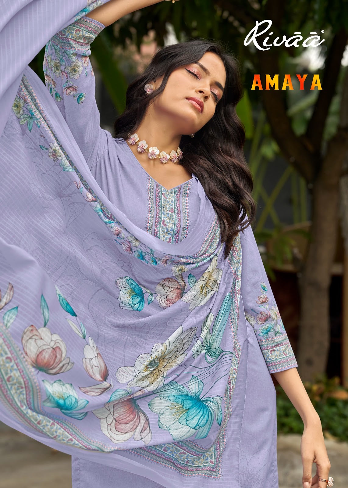 Amaya Rivaa Cotton Pant Style Suits Supplier Gujarat