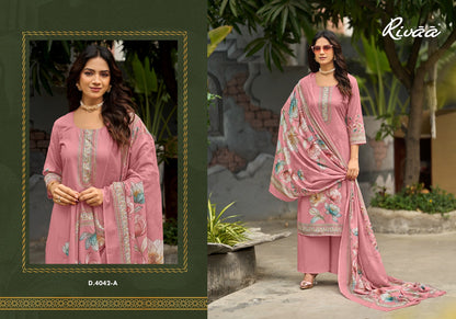 Amaya Rivaa Cotton Pant Style Suits Supplier Gujarat