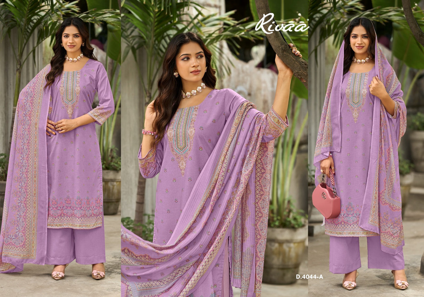 Amaya Rivaa Cotton Pant Style Suits Supplier Gujarat