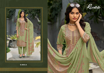 Amaya Rivaa Cotton Pant Style Suits Supplier Gujarat