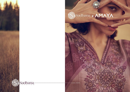 Amaya Sadhana Jam Cotton Pant Style Suits Wholesaler
