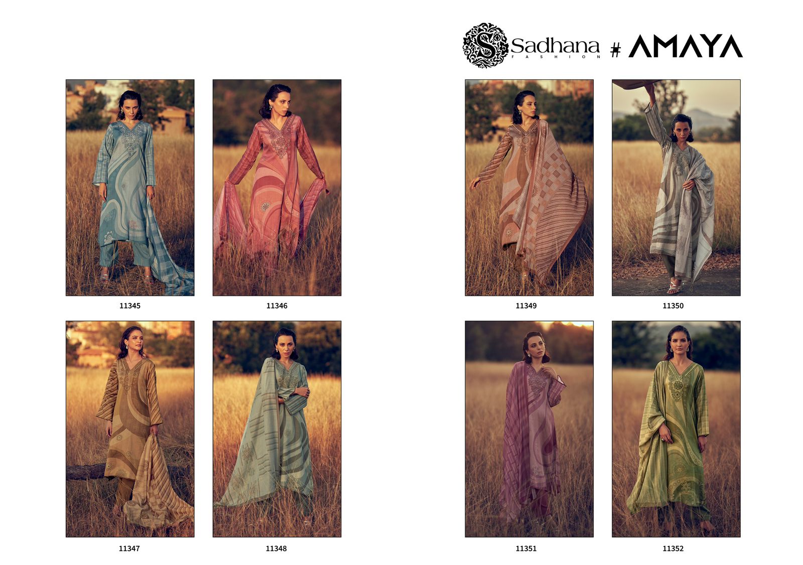Amaya Sadhana Jam Cotton Pant Style Suits Wholesaler