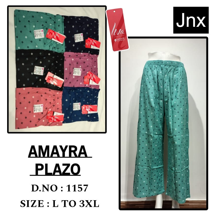Amayra Print 0308 Jnx Liva Rayon Branded Palazzo Wholesale Price