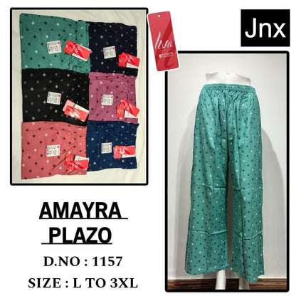 Amayra Print 0308 Jnx Liva Rayon Branded Palazzo Wholesale Price