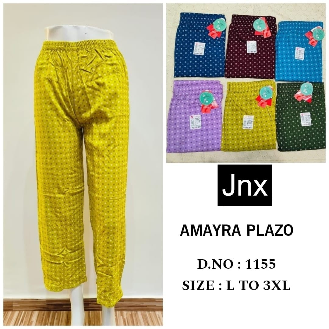 Amayra Print 0308 Jnx Liva Rayon Branded Palazzo Wholesale Price
