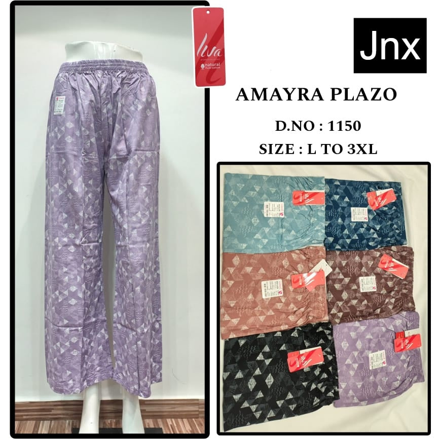 Amayra Print 0308 Jnx Liva Rayon Branded Palazzo Wholesale Price