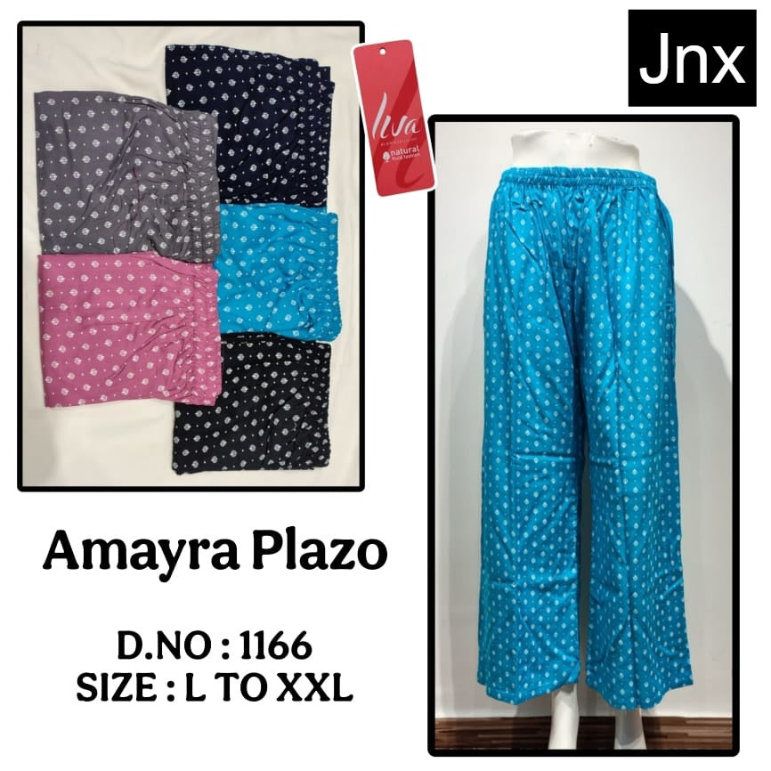 Amayra Print 0308 Jnx Liva Rayon Branded Palazzo Wholesale Price
