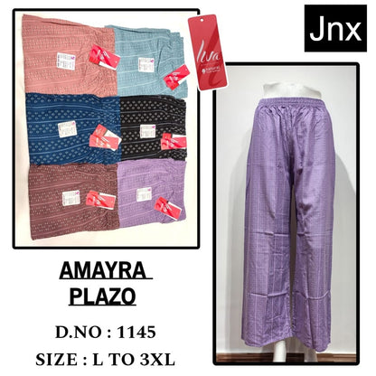 Amayra Print 0308 Jnx Liva Rayon Branded Palazzo Wholesale Price