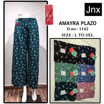 Amayra Print 0308 Jnx Liva Rayon Branded Palazzo Wholesale Price