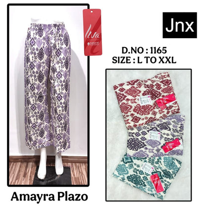 Amayra Print 0308 Jnx Liva Rayon Branded Palazzo Wholesale Price