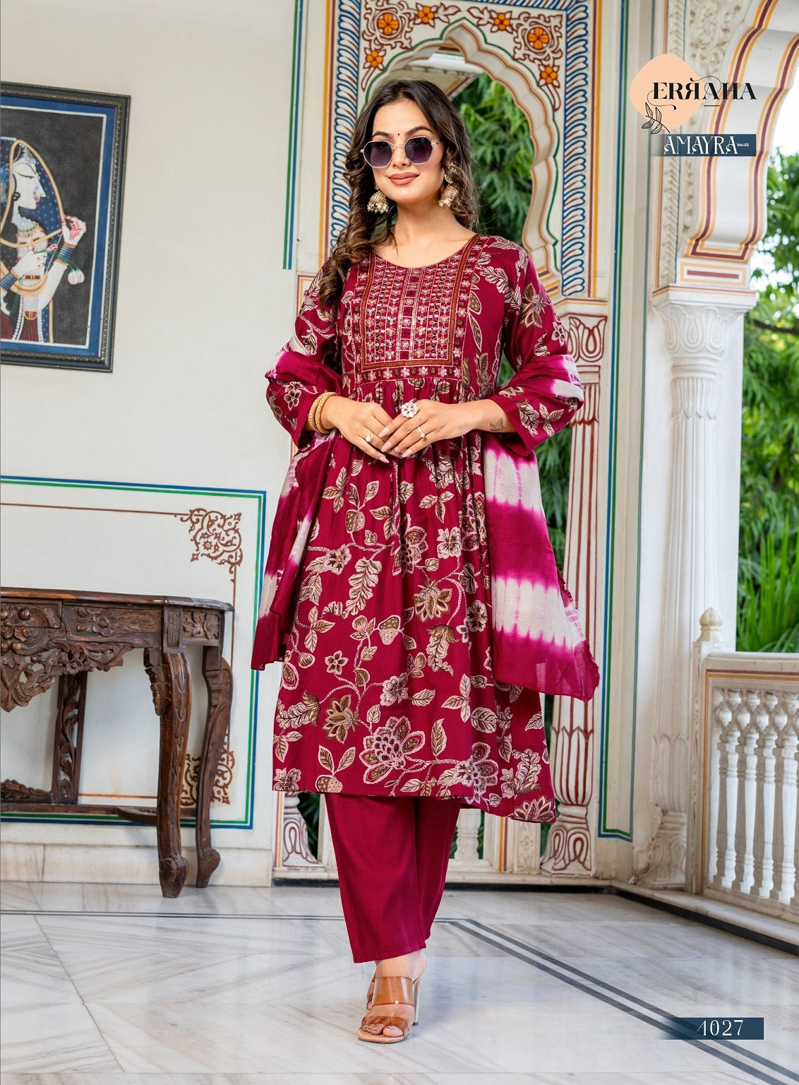 Amayra Vol 3 Erraha Vetican Readymade Pant Style Suits Supplier