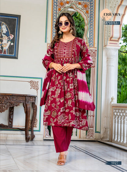 Amayra Vol 3 Erraha Vetican Readymade Pant Style Suits Supplier