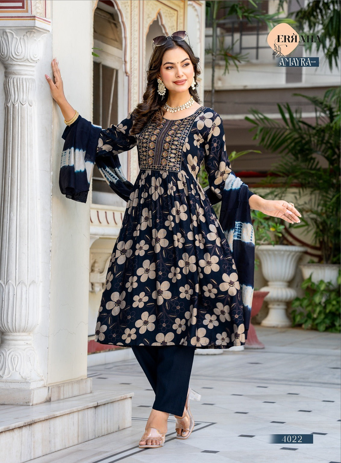 Amayra Vol 3 Erraha Vetican Readymade Pant Style Suits Supplier