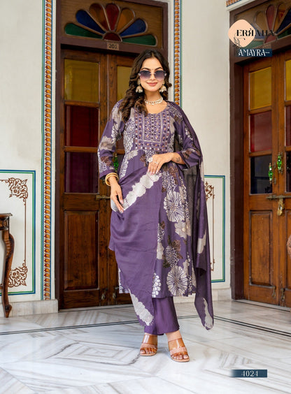 Amayra Vol 3 Erraha Vetican Readymade Pant Style Suits Supplier