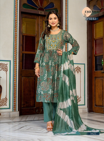 Amayra Vol 3 Erraha Vetican Readymade Pant Style Suits Supplier