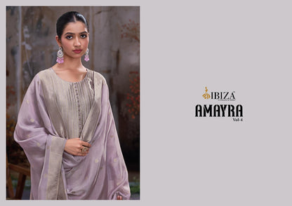 Amayra Vol 4 Ibiza Banglori Silk Pant Style Suits Exporter