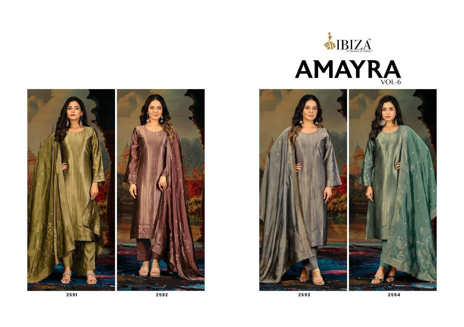 Amayra Vol 6 Ibiza Banglori Silk Pant Style Suits Supplier India