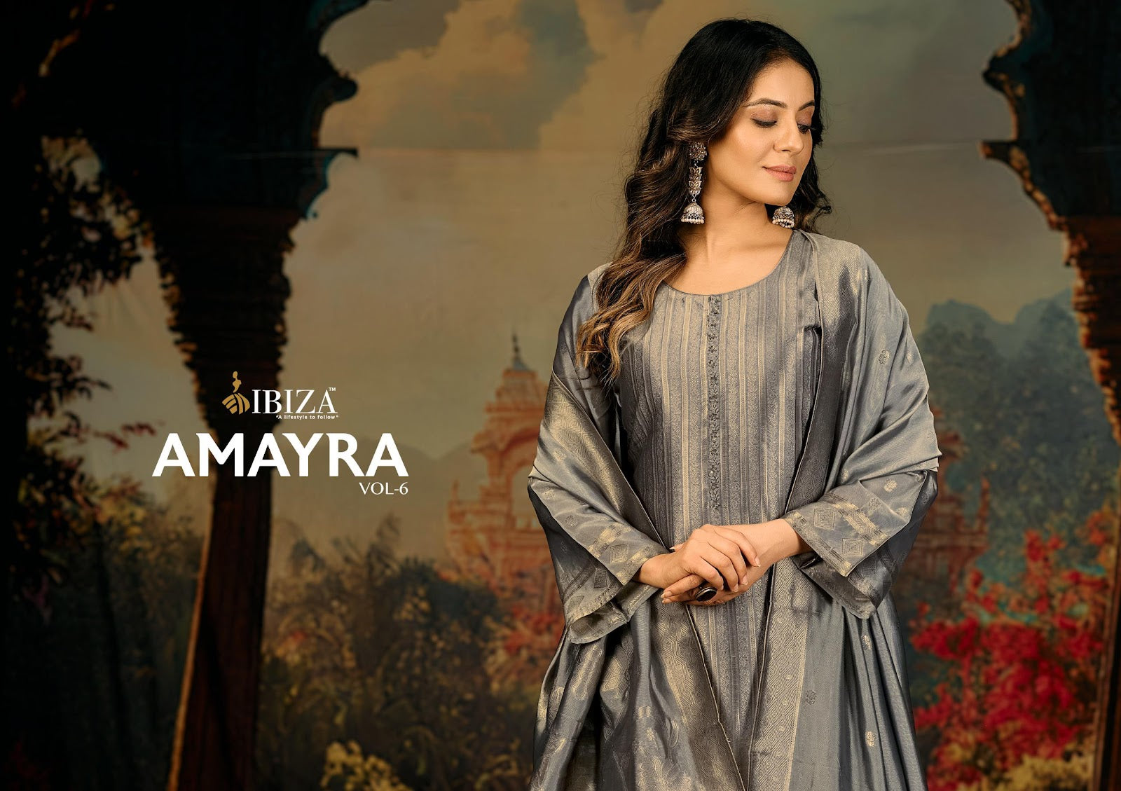 Amayra Vol 6 Ibiza Banglori Silk Pant Style Suits Supplier India