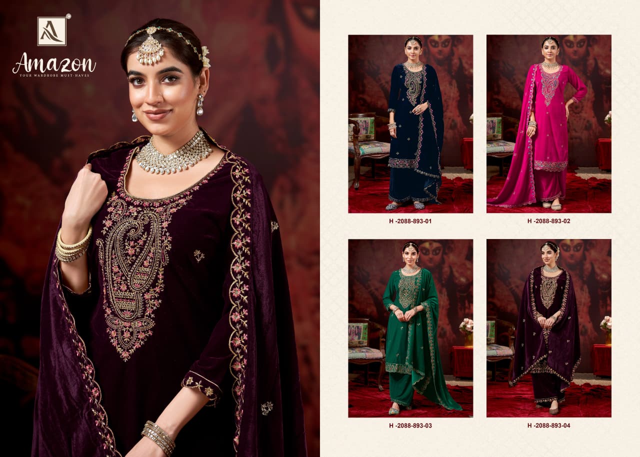 Amazon Alok Velvet Suits Supplier Gujarat