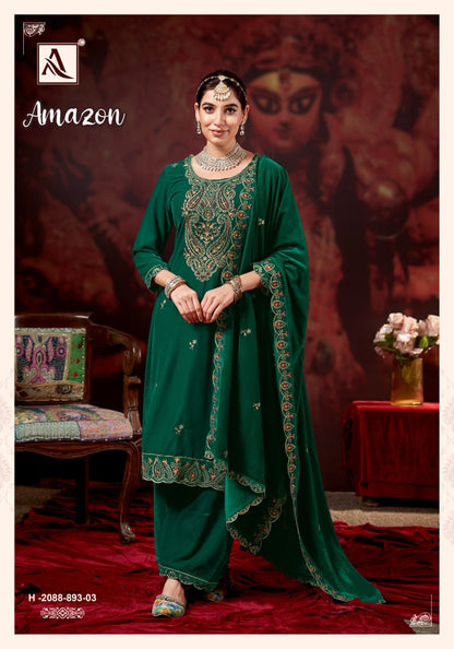 Amazon Alok Velvet Suits Supplier Gujarat