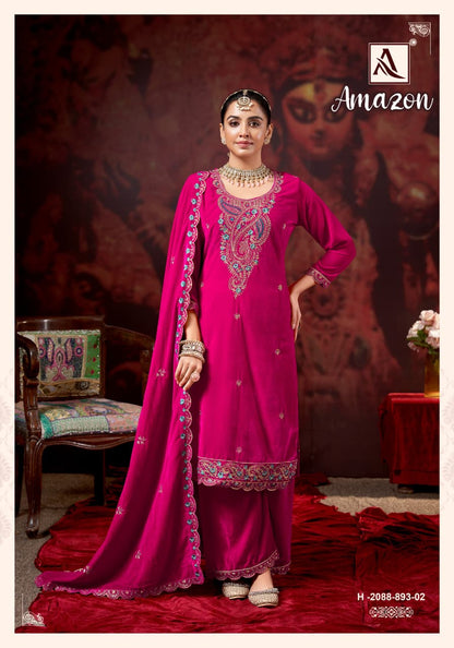 Amazon Alok Velvet Suits Supplier Gujarat