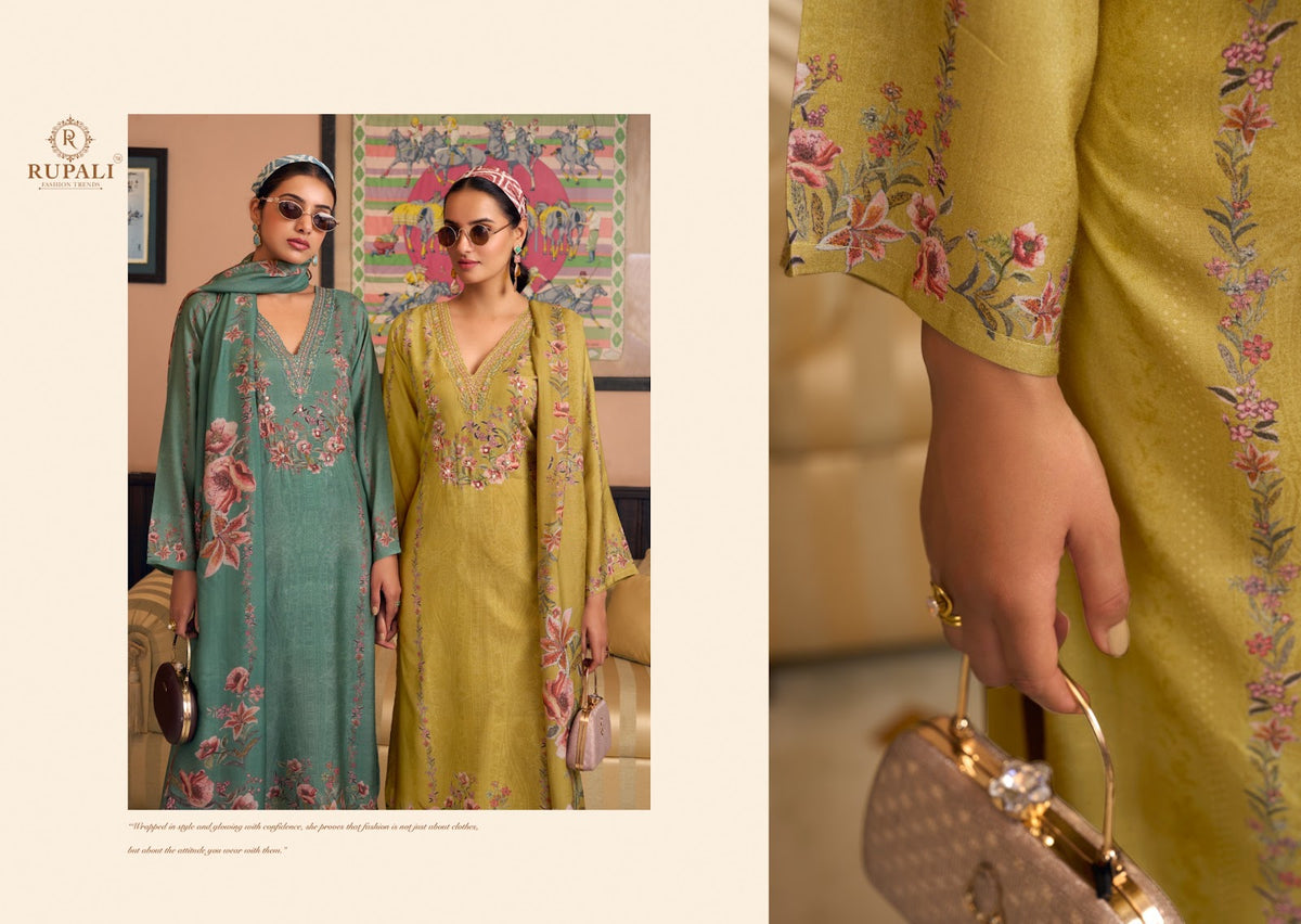 Ambari Vol 2 Rupali Viscose Pashmina Suits Exporter Ahmedabad