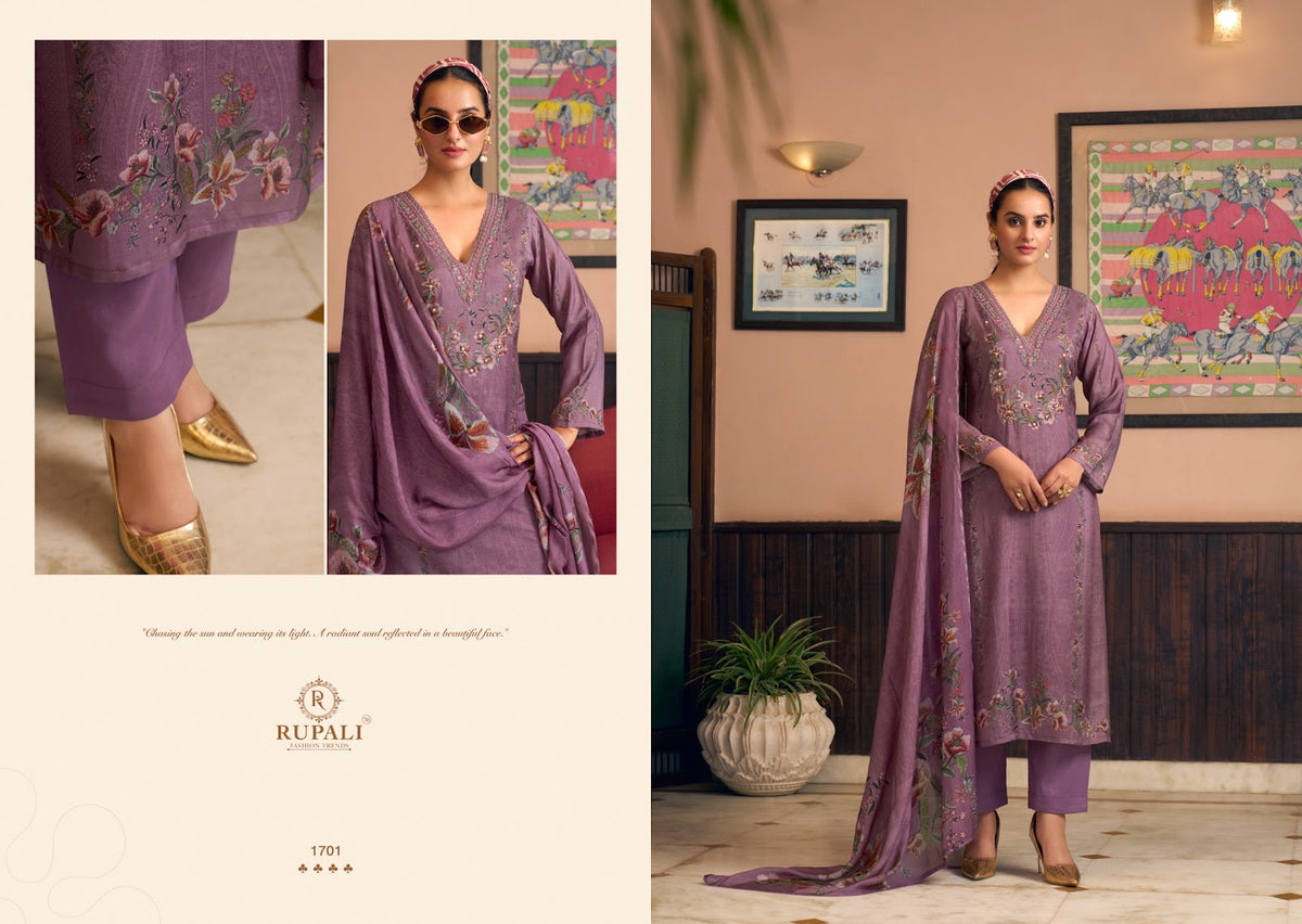 Ambari Vol 2 Rupali Viscose Pashmina Suits Exporter Ahmedabad