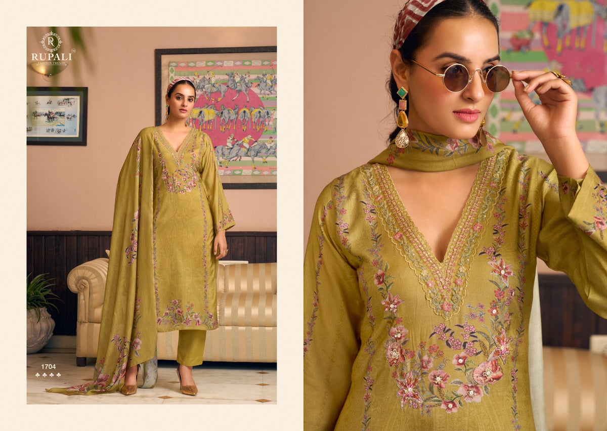 Ambari Vol 2 Rupali Viscose Pashmina Suits Exporter Ahmedabad