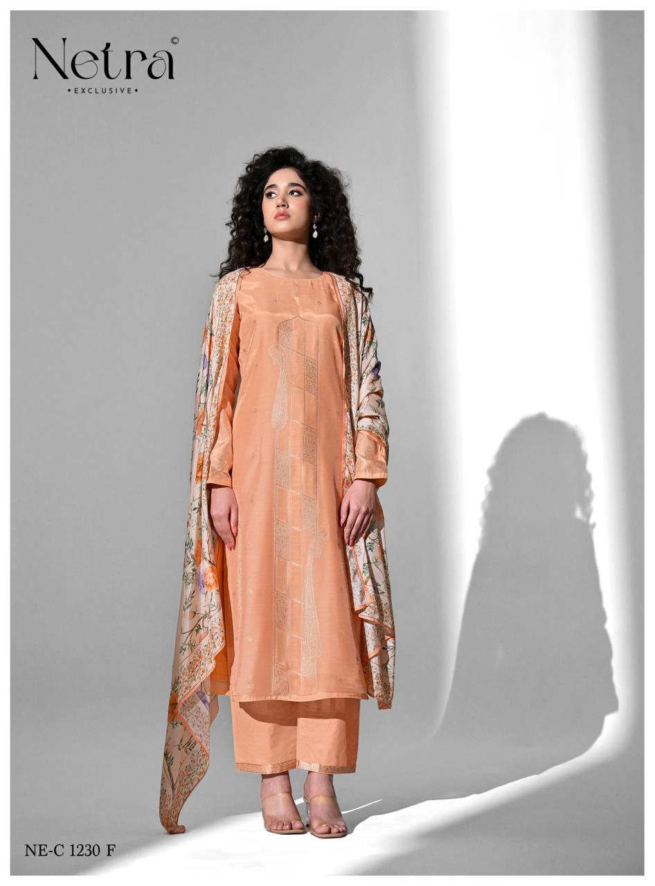 Amber Netra Bemberg Muslin Pant Style Suits Manufacturer India
