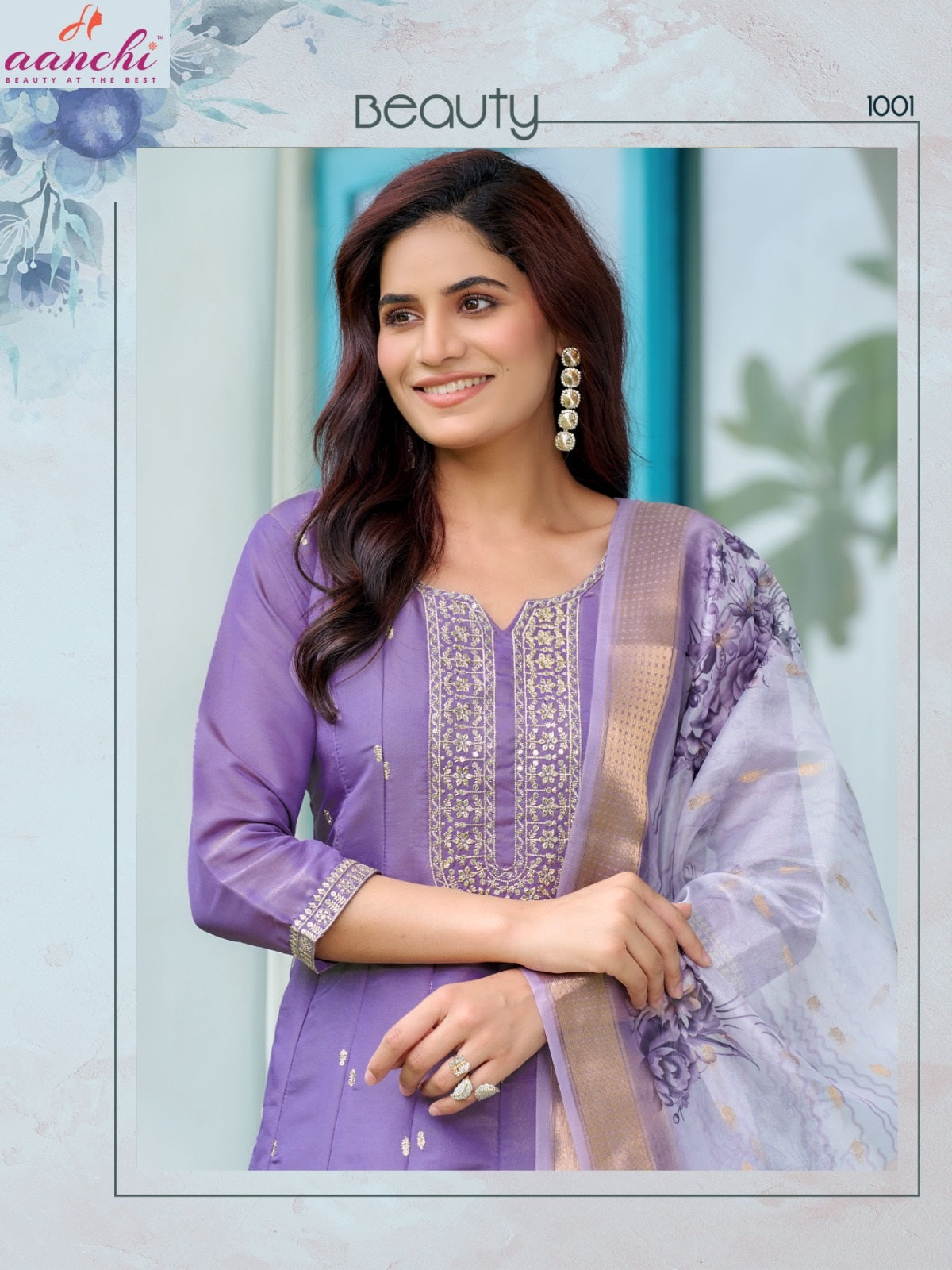 Ambika Aanchi Shimmer Readymade Anarkali Suits Supplier India