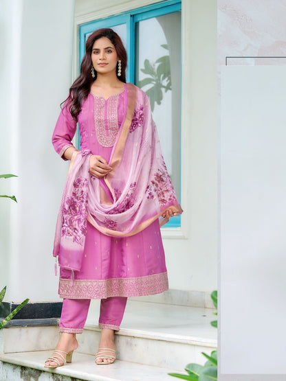 Ambika Aanchi Shimmer Readymade Anarkali Suits Supplier India