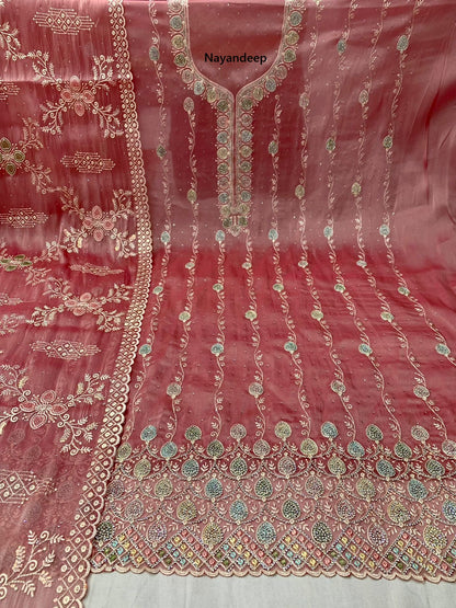 Ambika Nayandeep Moss Salwar Suits Supplier Ahmedabad