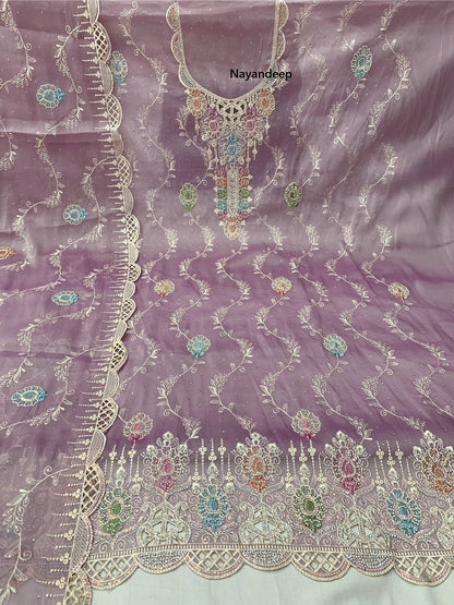 Ambika Nayandeep Moss Salwar Suits Supplier Ahmedabad