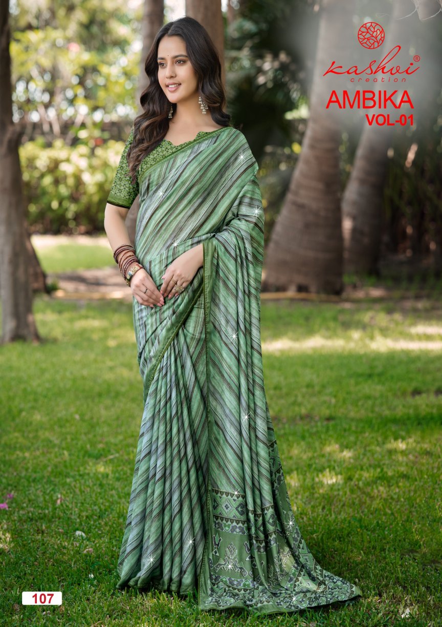 Ambika Vol 1 Kashvi Creation Sarees Manufacturer