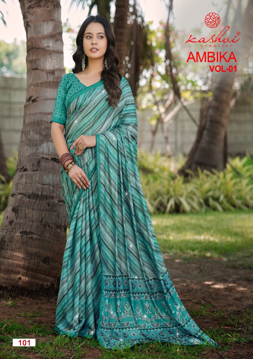 Ambika Vol 1 Kashvi Creation Sarees Manufacturer